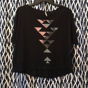 Lucy Dream on SS crop Tshirt